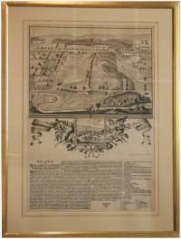 Plan und Profil des Treffens bey Bremgarten so geschehen den 26. May 1712