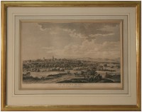 Basel / Vue de la ville de Bâle, du Coté de la Birse, en allant à Soleure